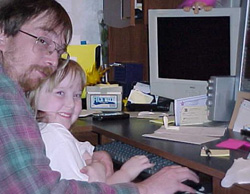 My Daughter and I when we started